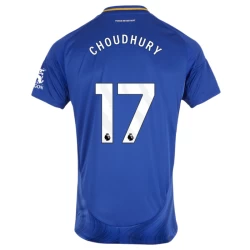 Camiseta Fútbol Leicester City Choudhury #17 2024-25 Primera Equipación Hombre